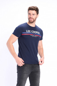 Lee Cooper - Tricou barbat din bumbac cu logo