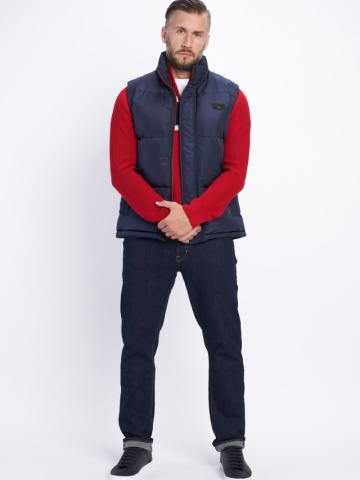 Lee Cooper - Vesta barbat cu fermoar si capse