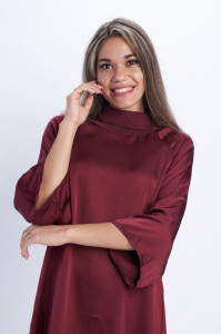 Montecristo - Camasa dama tip rochie dama cu aspect lucios