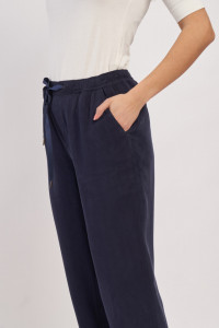 Timeout - Pantaloni lungi dama elastic in talie si snur pentru ajustare