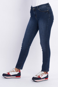 Lee Cooper - Blugi dama cu push up si aspect prespalat