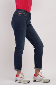 Lee Cooper - Blugi dama girlfriend cu aspect decolorat