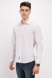 Lee Cooper - Camasa barbat slim cu model si logo