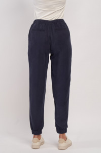 Timeout - Pantaloni lungi dama elastic in talie si snur pentru ajustare