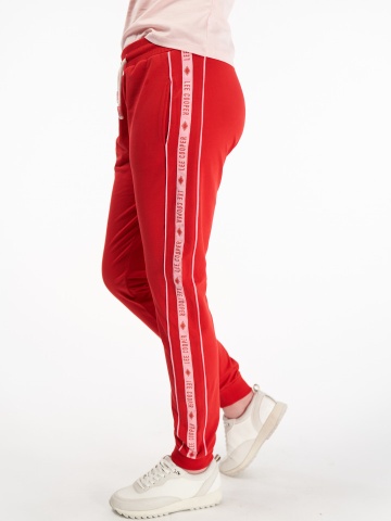 Lee Cooper - Pantaloni de trening cu banda logo in lateral
