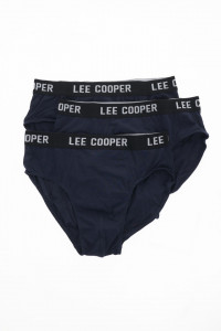 Lee Cooper - Set 3 perechi de chiloti slip cu banda logo