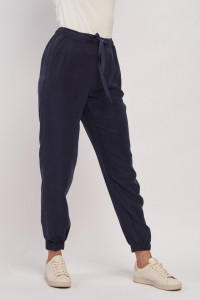 Timeout - Pantaloni lungi dama elastic in talie si snur pentru ajustare