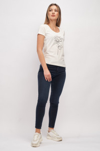 Timeout - Tricou cu maneca scurta dama cu tematica florala