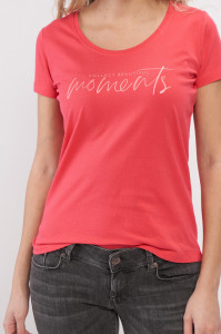Timeout - Tricou cu maneca scurta dama cu text inscriptionat