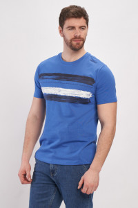 Kenvelo - Tricou cu maneca scurta barbati cu model