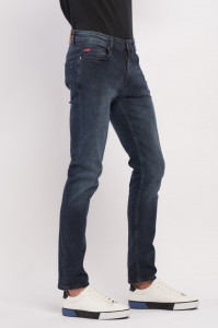 Lee Cooper - Blugi de barbat slim fit de culoare inchisa