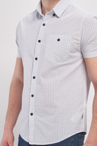 Lee Cooper - Camasa barbat regular cu maneca scurta cu buzunar si model