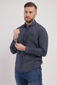Lee Cooper - Camasa maneca lunga barbat cu nasturi la guler