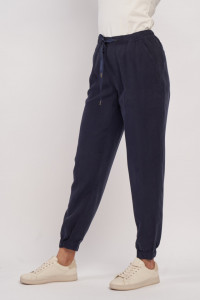 Timeout - Pantaloni lungi dama elastic in talie si snur pentru ajustare