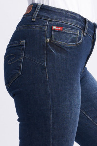 Lee Cooper - Blugi dama cu push up si aspect prespalat