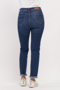 Lee Cooper - Blugi de dama cu aspect usor decolorat straight fit