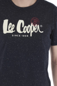 Lee Cooper - Tricou barbat cu logo si imprimeu