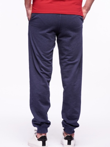 Timeout - Pantaloni de trening cu logo si snur ajustabil in talie