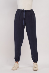 Timeout - Pantaloni lungi dama elastic in talie si snur pentru ajustare