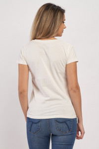 Timeout - Tricou maneca scurta dama cu imprimeu cu fluturi