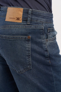 Kenvelo - Blugi slim fit de barbat cu aspect usor prespalat