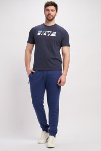Kenvelo - Pantaloni sport barbat cu cusaturi contrastante