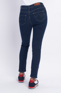 Lee Cooper - Blugi dama cu push up si aspect prespalat