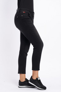 Lee Cooper - Blugi dama cu talie inalta si croiala slim