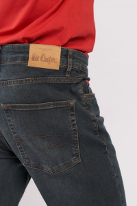 Lee Cooper - Blugi de barbat slim fit usor decolorati