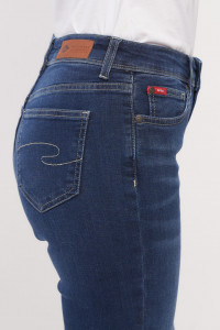 Lee Cooper - Blugi de dama cu aspect usor decolorat straight fit