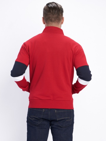 Lee Cooper - Hanorac barbat cu fermoar si logo