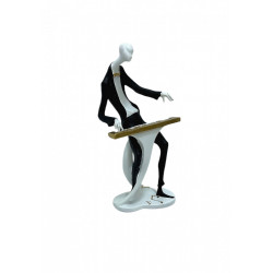 Statueta  Muzicant Alb Orga