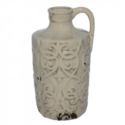 Vaza Ceramica Carafa Bej