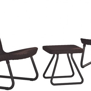 Balkonski set Rio Patio - Braon