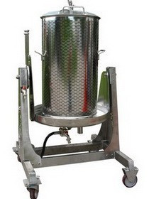 Hidro Inox presa za grožđe 170L VSPIX