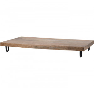 Poslužavnik za serviranje hrane 49x27x2 cm Mango
