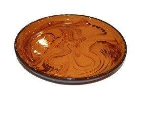 Tanjir plitki 26 cm Braon Mix dizajn
