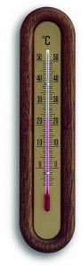 Analogni drveni unutrašnji termometar - Rustic TFA 12.1034