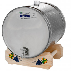 Bure za rakiju Zottel inox - ležeće 50L