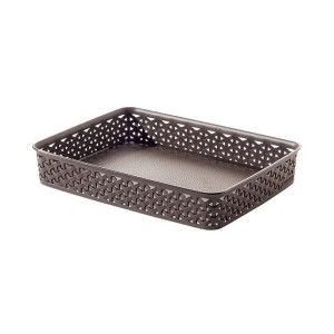 Korpa za hleb i voće 36x26cm Ratan braon Curver
