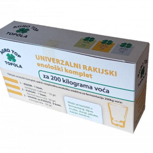 Univerzalni komplet za proizvodnju rakije za 200kg voća