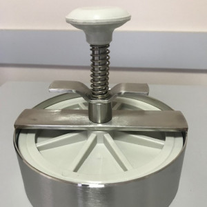 Presa za pljeskavice 125mm Inox