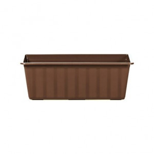 Saksija za cveće za terasu AGRO 50x18x14cm braon