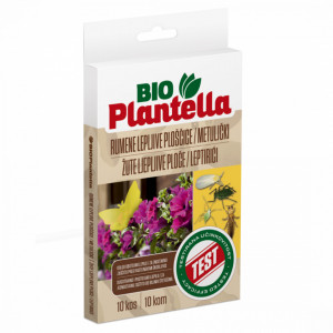 Lepljive žute ploče LEPTIR za saksije i žardinjere Bio Plantella 10/1