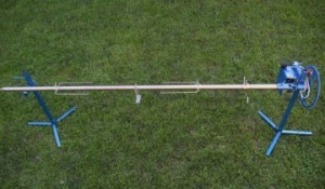 Ražanj komplet inox 2m na 12v sa sklopivom cevi