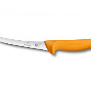 Mesarski nož za otkoštavanje zakrivljeno sečivo 16cm SWIBO
