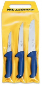 Set mesarskih noževa 13,18,21cm Dick Ergo Grip 3/1