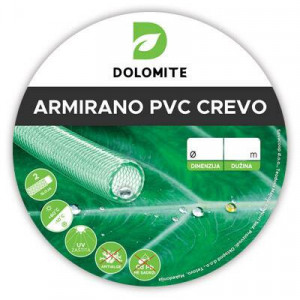 Baštensko armirano crevo 1/2C 25M - zeleno Dolomite