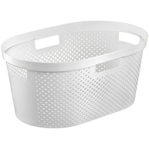 Korpa za veš bela 40L Infinity otvorena Curver