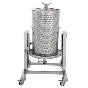 Vodena Inox presa za grožđe 100L Zottel